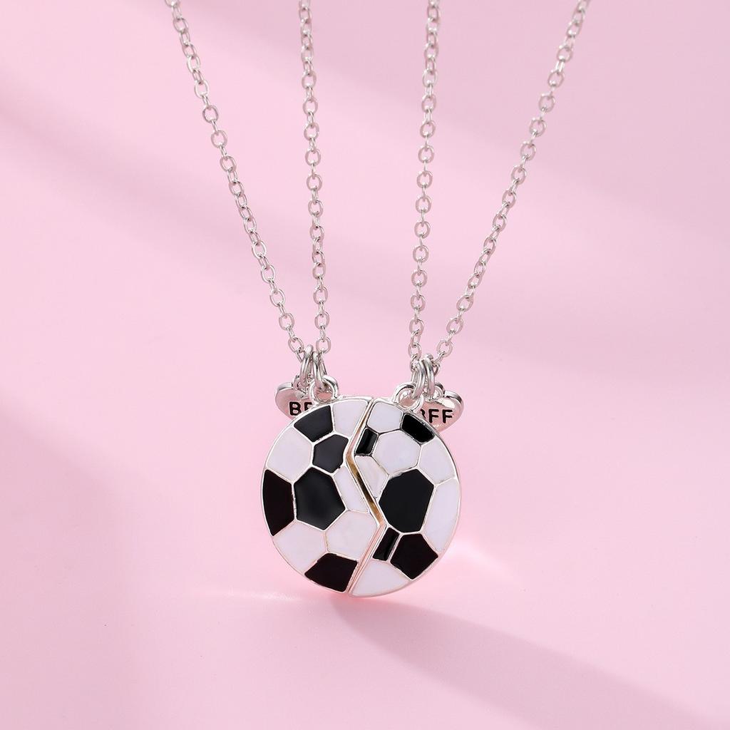 BFF Halsketten - Beste Freundin Halskette, Niedliche BFF Freundschaftsgeschenke für 2, Schmuck für Mädchen - Eine für dich, eine für deine BFF - Ab 3 Jahren