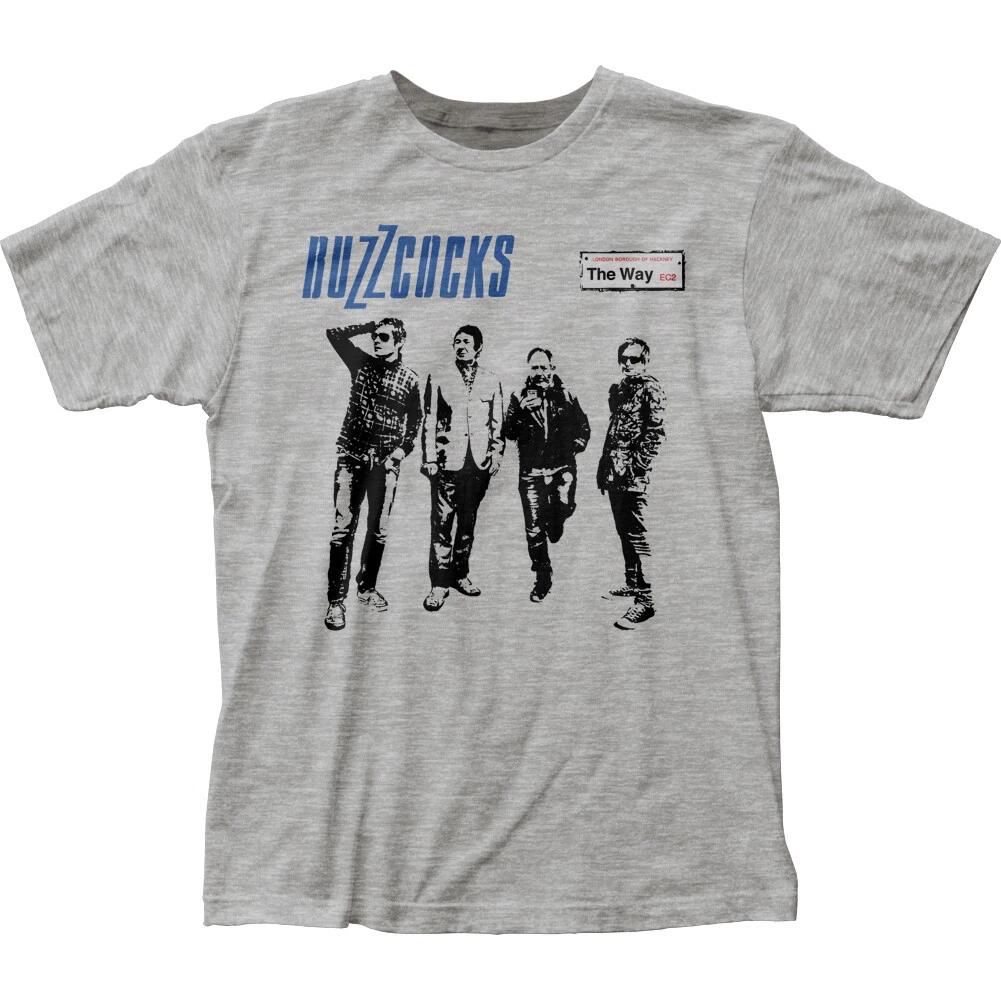 Buzzcocks  The Way  100% Cotton T-shirt Mens Tees Top - FREE SHIPPING - M - Free Shipping 2XL