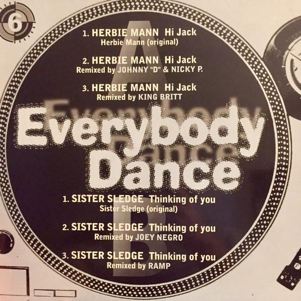 12inch Record HERBIE MANN / SISTER SLEDGE - Everybody Dance - Sampler 8122745370 Atlantic 1998 US Dance & Electronica Used