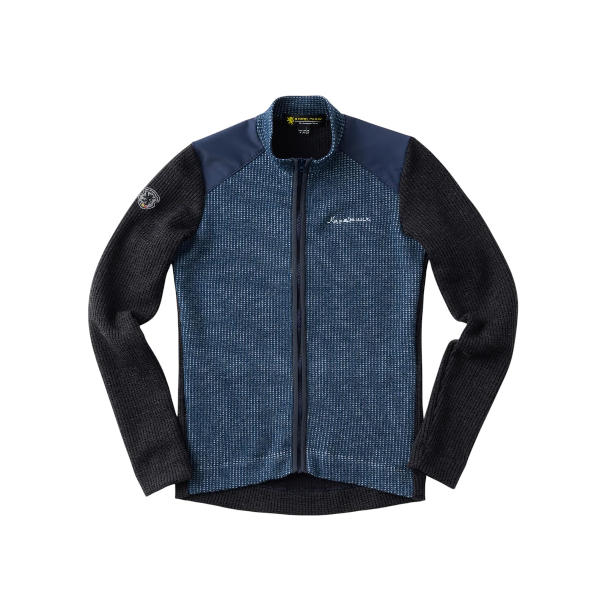[KAPELMUUR] Waffle Jersey синий