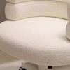 Desk Chair & Living Room Chair,  Office Chair for Home Office, Cute Girl Makeup Chair with Armrests for Bedroom & Dressing Room