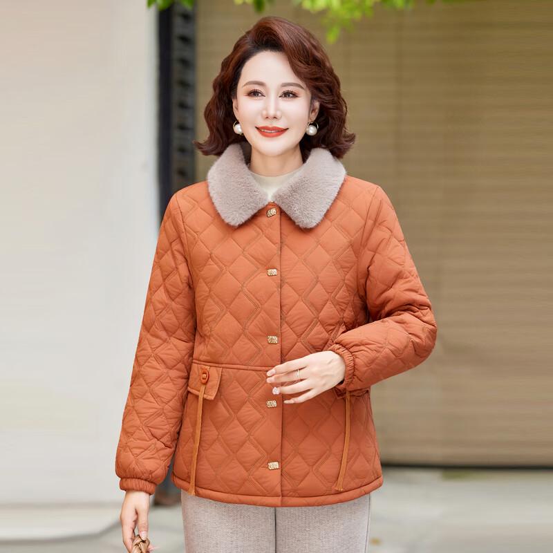 Women's Plush Lined Warm Winter Padded Jacket