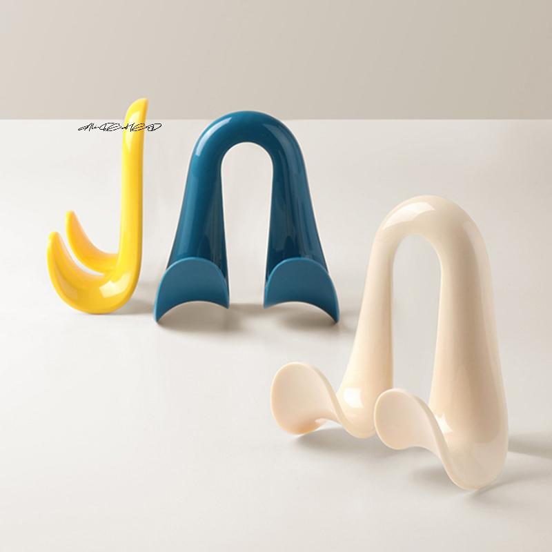 Double Hooks Bag Hanger Hook Space-Saving Storage Rack for Clothes Hats Scarves Handbags Wardrobe Backpack - 1/2/3 Pack Options