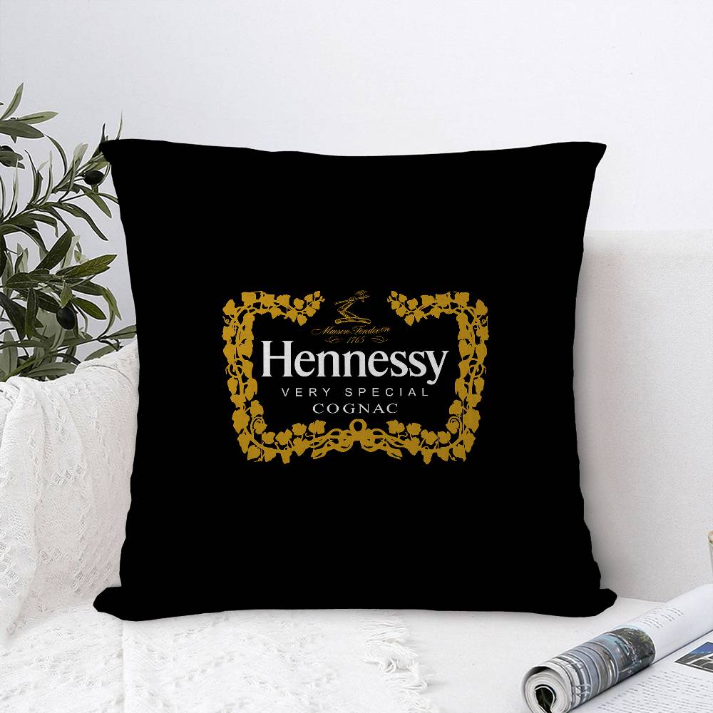 Hennessy Brandy Cushion Cover Polyester Sofa Cushions Decorative Throw Pillows Home Decoration Pillowcover