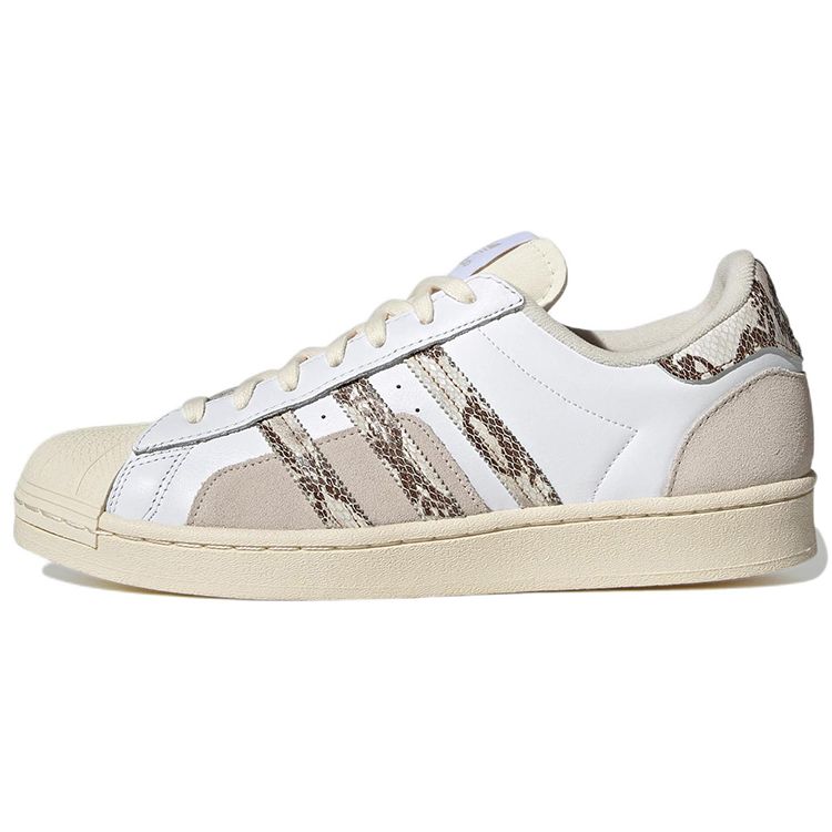 Adidas Originals Superstar Low Top Sneakers Unisex Sneakers White Beige Brown GY3420