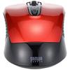 Sanwa Supply Bluetooth5.0 Blue LED Mouse (Red) MA-BTBL29RN