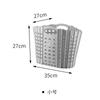 Bathroom Laundry Basket Wall-mounted Organizer Dirty Clothes Baby Toy Folding Storage Basket Household  Bathroom Accessories