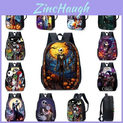 Vibrant The Nightmare Before Christmas Backpack For Kids And Teens School Bag