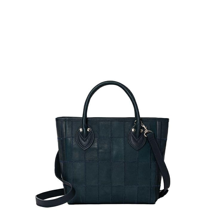 

Official Shoulder Bag Vertical Genuine Leather Tote Bag Mini Bag Bag Leather DPC252S Navy [Tryon] Men s Women s Темно-синій