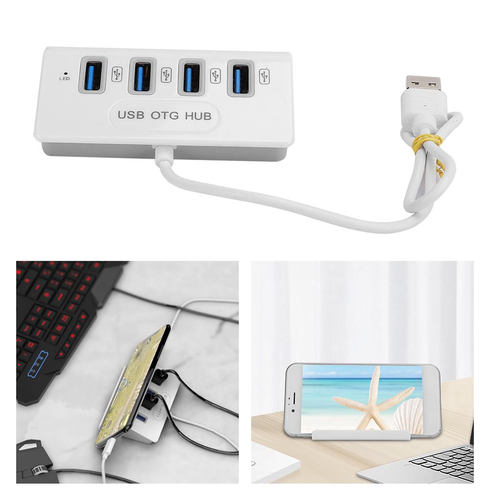 Docking Station USB2.0 Hub Desktop USB C Micro USB 4 In 1 Type C Notebook Accessory