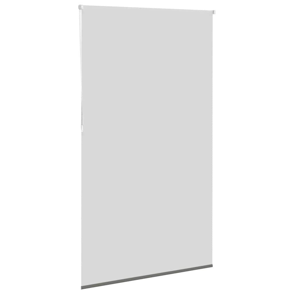 Blackout Roller Blind Grey 125x230 cm Fabric Width 121.6 cm Polyester
