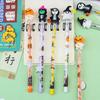6Pcs Cute Ghost Pumpkin Witch Stackable Block Painting Pencils For Kids Birthday Party Favors Halloween Theme School Rewards