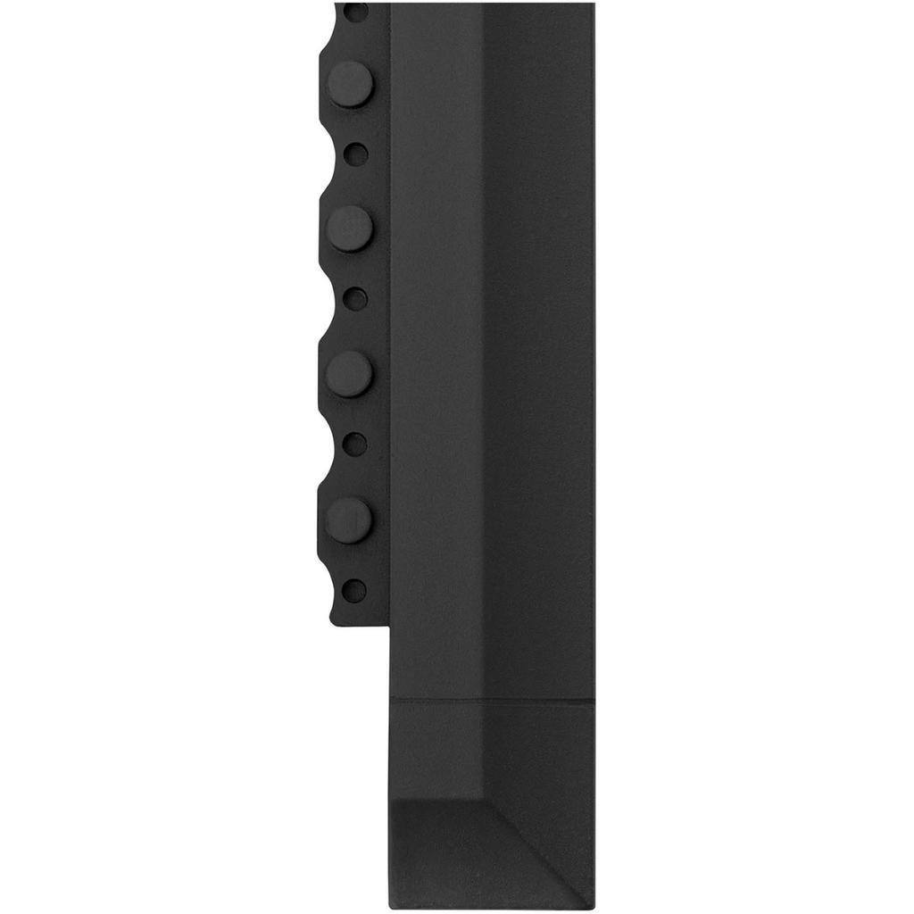 Gummimatten-Endkappe 10050276 schwarz 95 x 6 x 1 cm