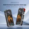Multifunctional Expansion Protection Rabbit Cage Metal Frame For Insta 360 X5 Protective Aluminium Frame Mount With Lens Protect