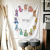 One Piece Wall Tapestry Aesthetic Wall Hanging Printed Fabric Blanket Decorative Tapestries For Bedroom Living Room Home Decor