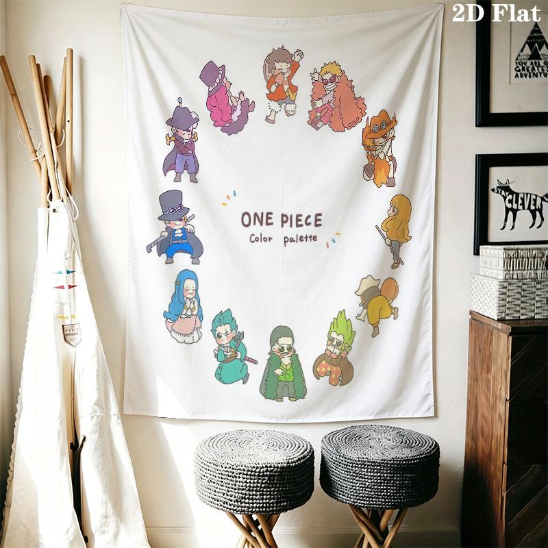 One Piece Wall Tapestry Aesthetic Wall Hanging Printed Fabric Blanket Decorative Tapestries For Bedroom Living Room Home Decor