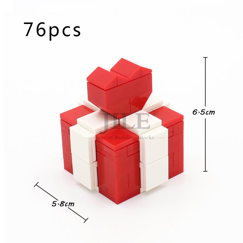

Кольцо Ювелирные изделия Love Box Bricks DIY Строительные блоки Совместимые с Сборка Рождественский День Рождения Романтический Подарок Игрушки