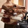 26 Soft Skin-Friendly Rabbit Fur Throw Blanket - Ideal for Single/Double Student Dormitory or Nap