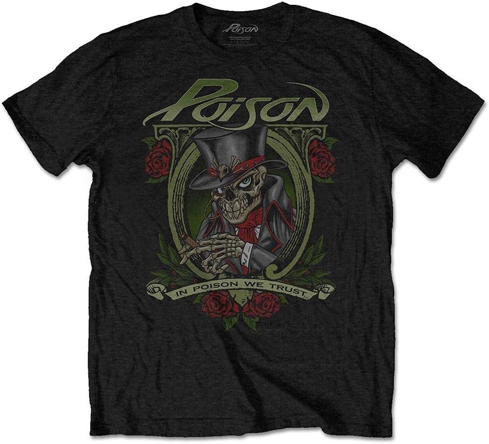ROCKOFF T-Shirt # L Black Unisex # We Trust S