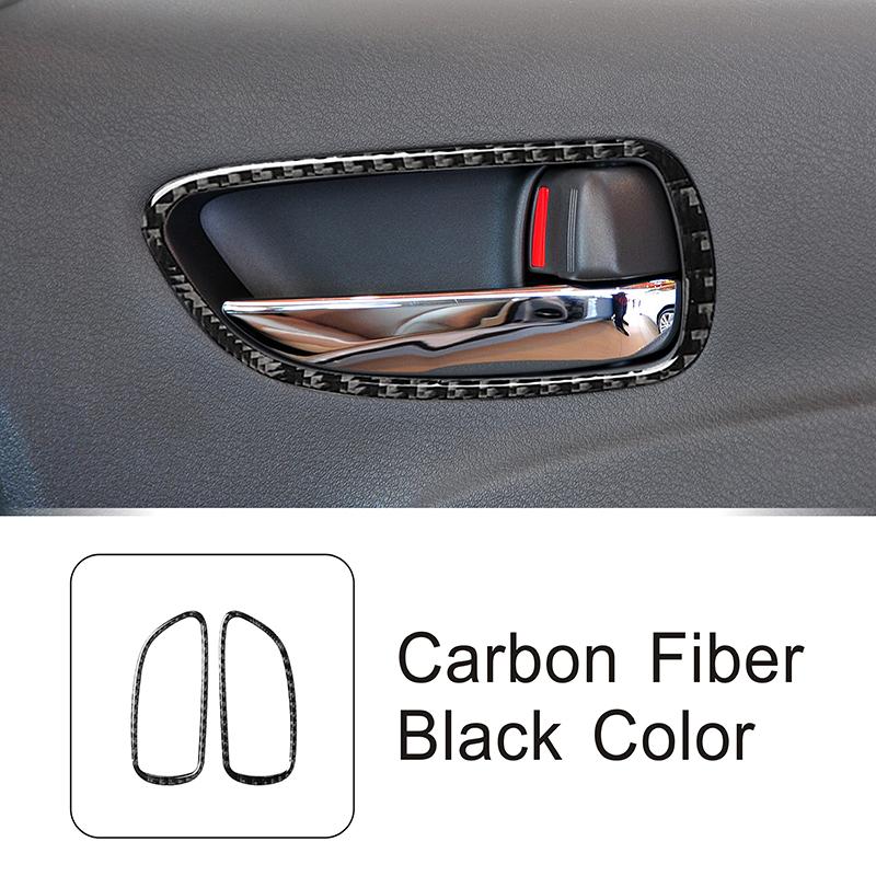 

Автоаксессуары Накладка на рамку чаши ручки передней и задней двери Отделочная полоса из углеволокна для интерьера для Lexus IS IS250 300 350C front