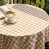 Rectangle Tablecloth, Waterproof Oil-Proof Tablecloth, Easy to Wipe Clean, Checkered Table Cover for Dining Table Outdoor Camping Picnic Patio Use