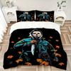 3Pcs Halloween Horror Icon Bedding Sets For All Sizes New 3D Printed Bed Cover Comforter Duvet Cover Pillowcase Bedroom Decoration