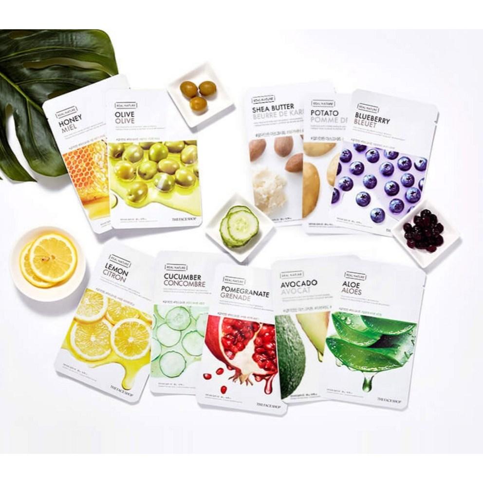[THE FACE SHOP] Real Nature Tea Tree Face Mask Sheet - 1pc