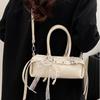 New Portable Temperament Casual Shoulder Messenger Bag Baguette Bag Fashion Sense Spring and Summer Niche Handbag