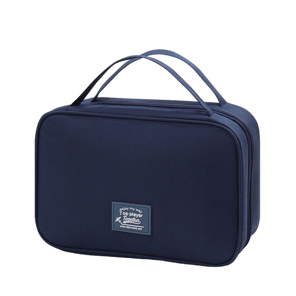 Multifunctional Storage Bag Cosmetic Tool Organizer Large Capacity Toiletry Bag Easy to Clean Travel Makeup Holder