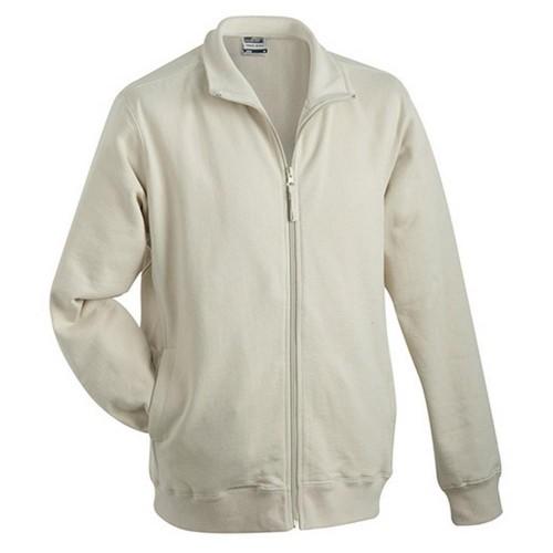 James and Nicholson Unisex Sweat Jacket