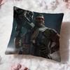 Fashion DDelta Forceer Cushion Cover Soft Washable Pillow Case Multi-Scene for Couch Bed Travel Office Use