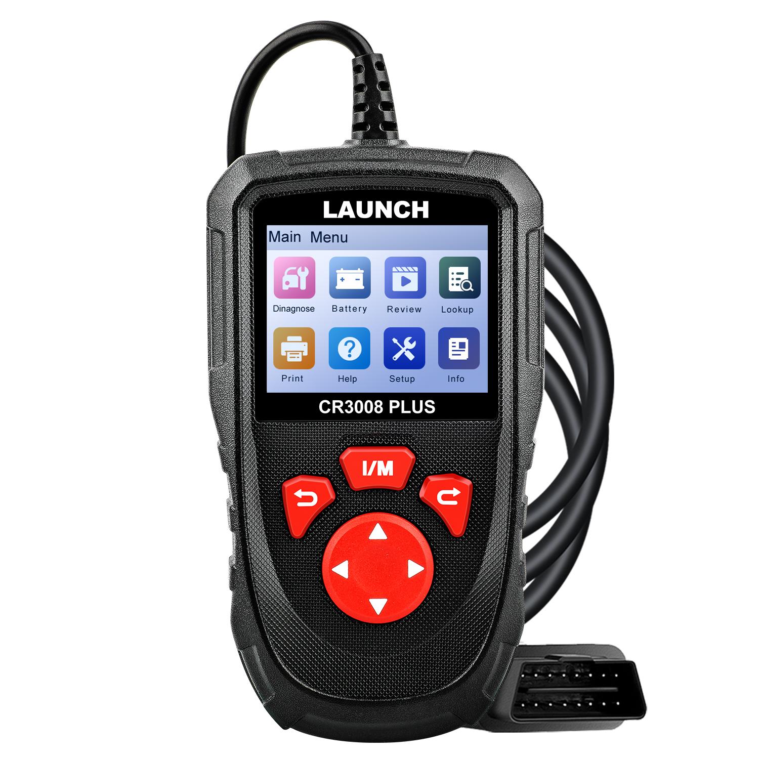 

LAUNCH X431 CR3008 Plus Full OBD2 Diagnostic Tool Support Engine Battery Diagnostic OBD2 Scanner Free Update Online PK KW850 CR3008 PLUS