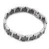 Magnetic Bracelet Titanium Steel Magnet Therapy Bracelets Pain Relief for Women Men