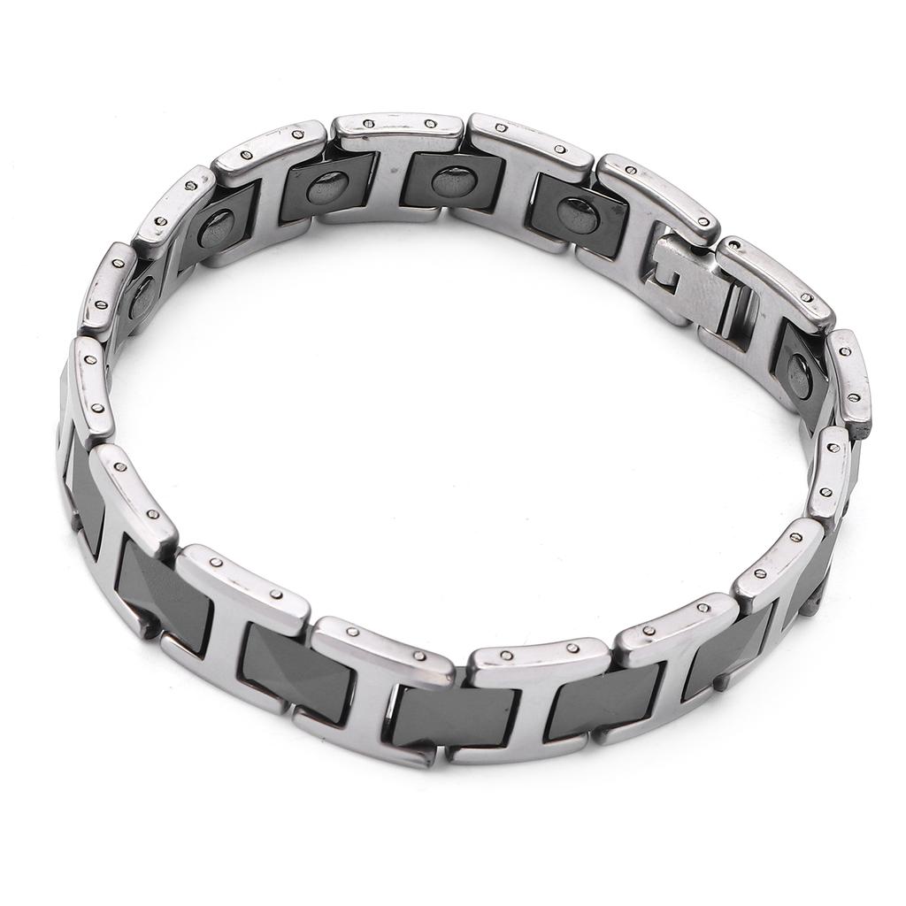 Magnetic Bracelet Titanium Steel Magnet Therapy Bracelets Pain Relief for Women Men