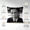 Tony Leung Chiuwai Cushion Cover 1 Piece Short Plush Pillowcase, Soft And Washable, Mostly Used For Sofa, Car