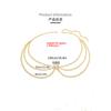 Sexy Gold Color Crystal Waistband Adjustable Length Chain Waist Chain for Women Boho Belt Body Jewelry Summer Bikini Accessories