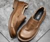 Men'S Breathable Business Shoes  Casual Fashionable Versatile Leather Shoes Round Head Youth Small Leather Shoes