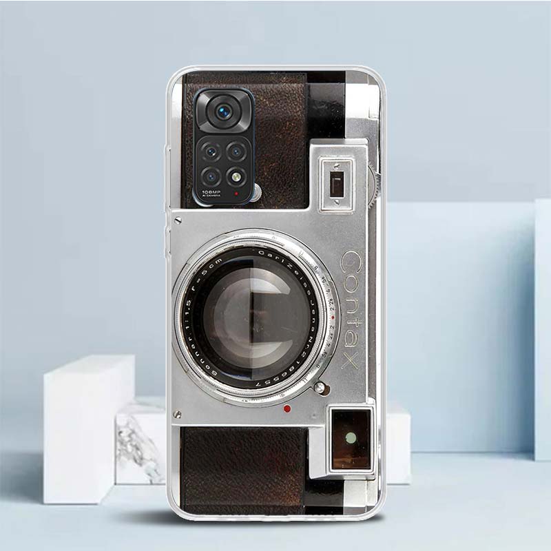 Fashion Classic Camera Lens Cover for Xiaomi Redmi Note 15 14 13 12 Pro Plus Phone Case 14S 11S 11T 11E 10S 10 4G Pattern Shell