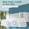 Adjustable Air Conditioner Windshield Expandable Wind Direction Baffle  for Home/Office