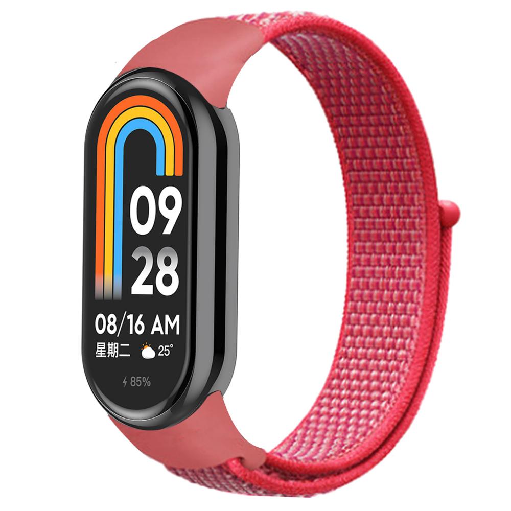 Nylon Loop For Xiaomi Mi Band 10/9/8 Bracelet NFC Breathable Bracelet Wristband Correa Sport Watchband for Mi band 8/9/10 Strap