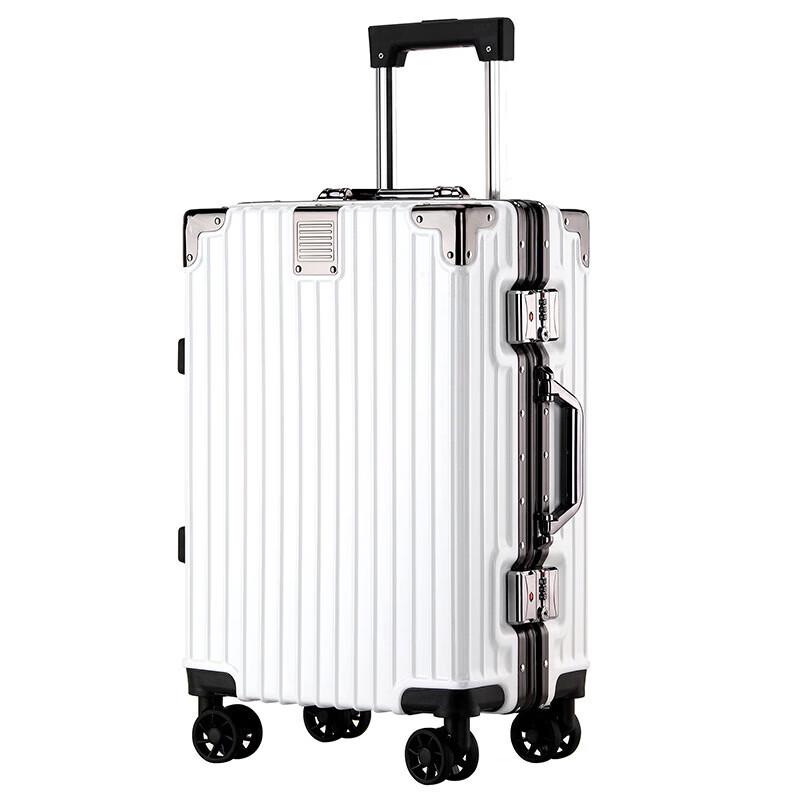Churong 26-inch Durable PC Travel Suitcase with Aluminum Frame