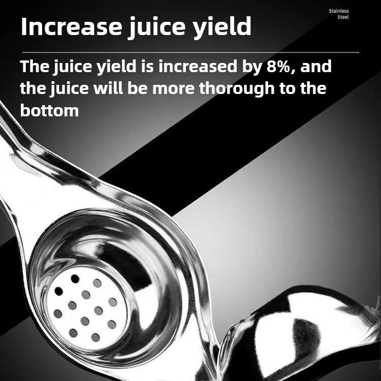 Home 304 Stainless Steel Manual Juicer for Squeezing Lemon Juice A Household Hand Pressed Orange Clip Mini Small Juicer Portable