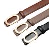 Genuine Leather Women's Belt, Two-layer Cowhide with Casual Pants, Sweater, Suit Decoration, Women's Thin Belt