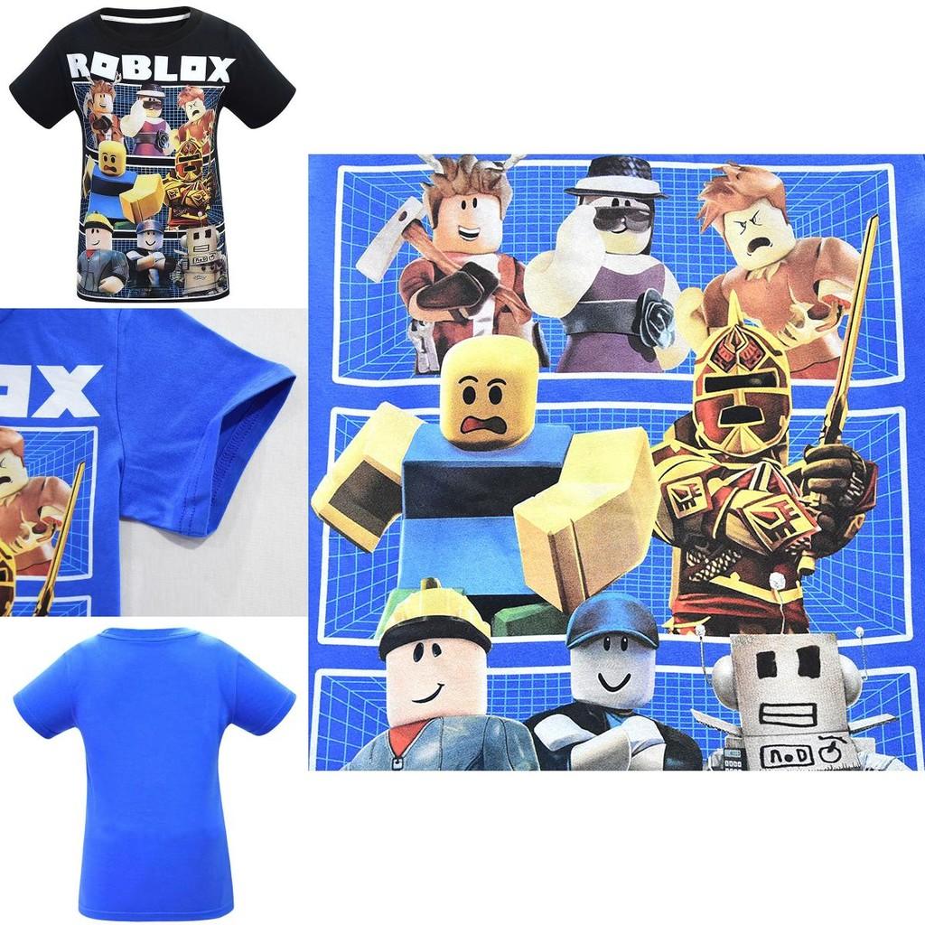 Vibrant Roblox Character Game T-shirt For Children With Comfy Cotton Fabric