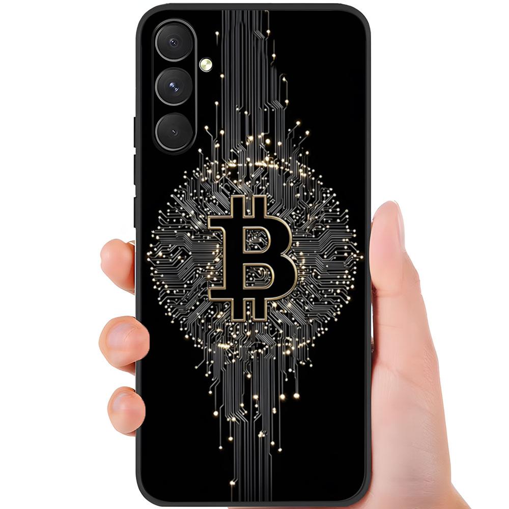Btc Bitcoin Phone Case For Samsung A25 A13 A33 5G A54 A36 A35 A56 A52 A14 Shockproof Soft Cover Samsung A56