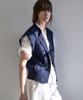 GRIDAJ Grida.J Jqd Knit Vest _ Navy