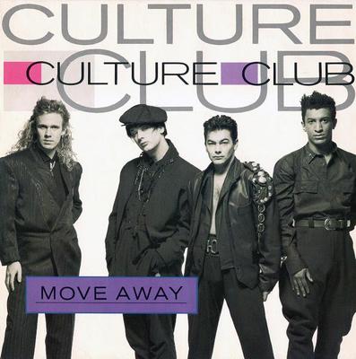 7-tums Skiva CULTURE CLUB - Move Away VS845 Virgin 1986 UK Pop Begagnad