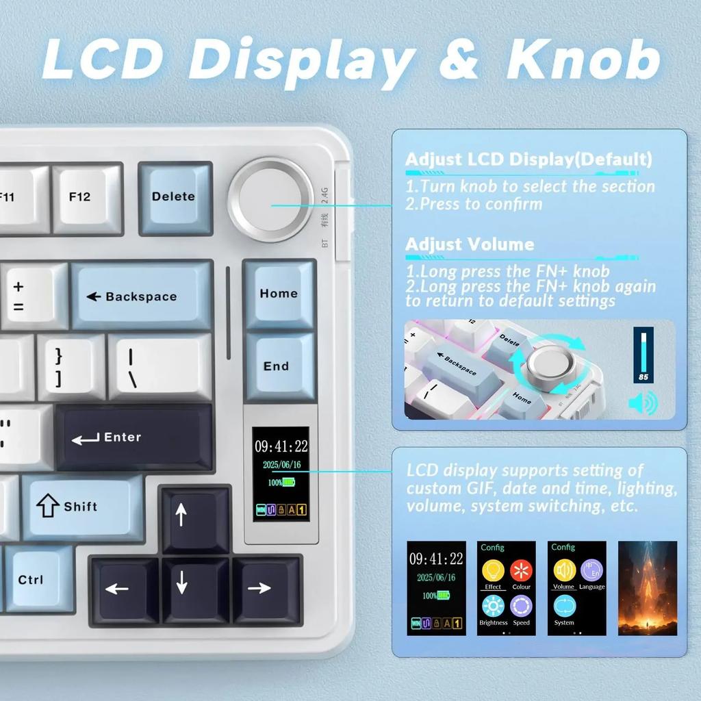 S75 Pro Seiya Axis Keyboard