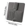 Car Visor Storage Organizer PU Leather Automobile Visor Document Holder Car Document Pockets Multifunctional Car Interior