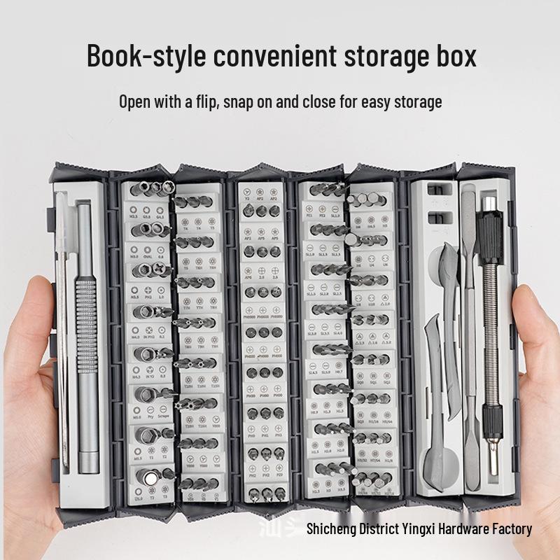 Precision Screwdriver Set: Mobile Phones, Computers, Professional Repair, Household, Phillips. 128 in 1 Precision Screwdriver Set